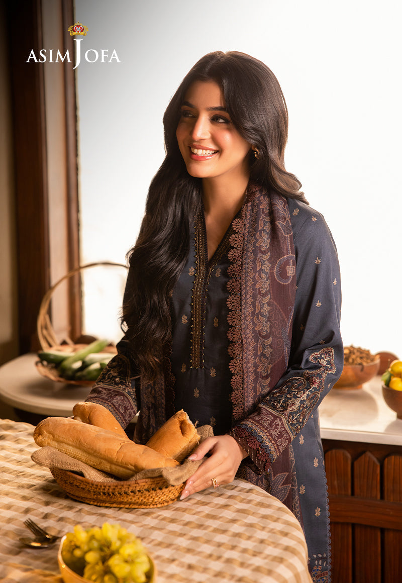 3PC-EMBROIDERED LAWN SUIT