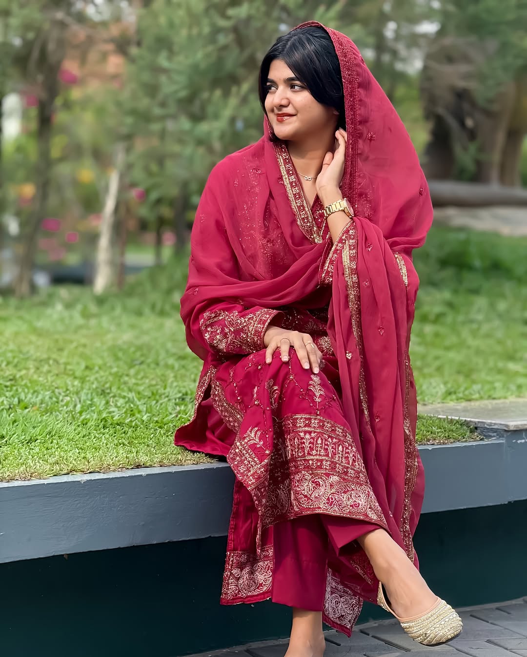 3PC-EMBROIDERED SUIT
