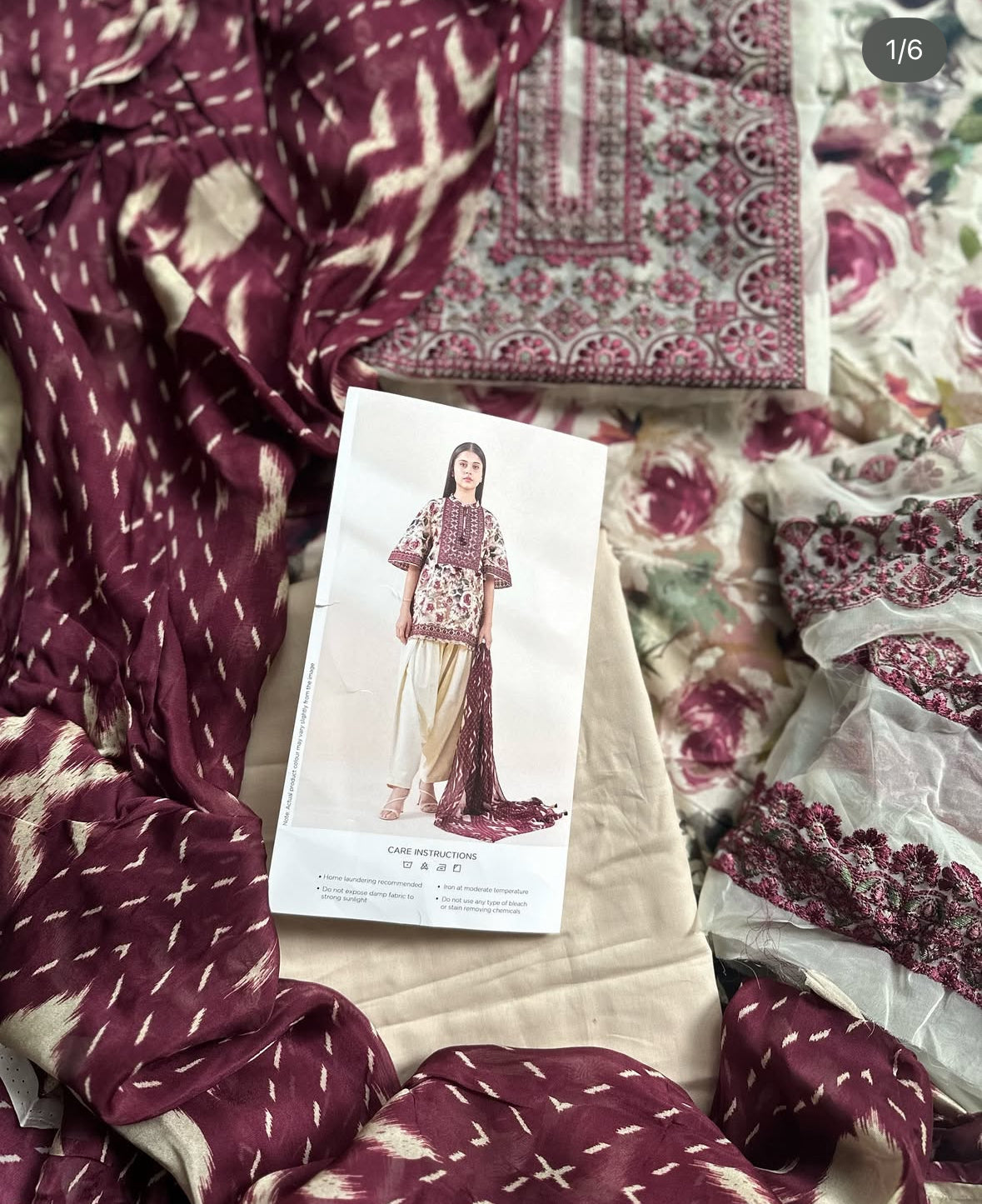 3PC-EMBROIDERED LAWN SUIT