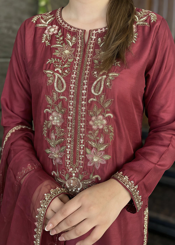 Stitched-Silk