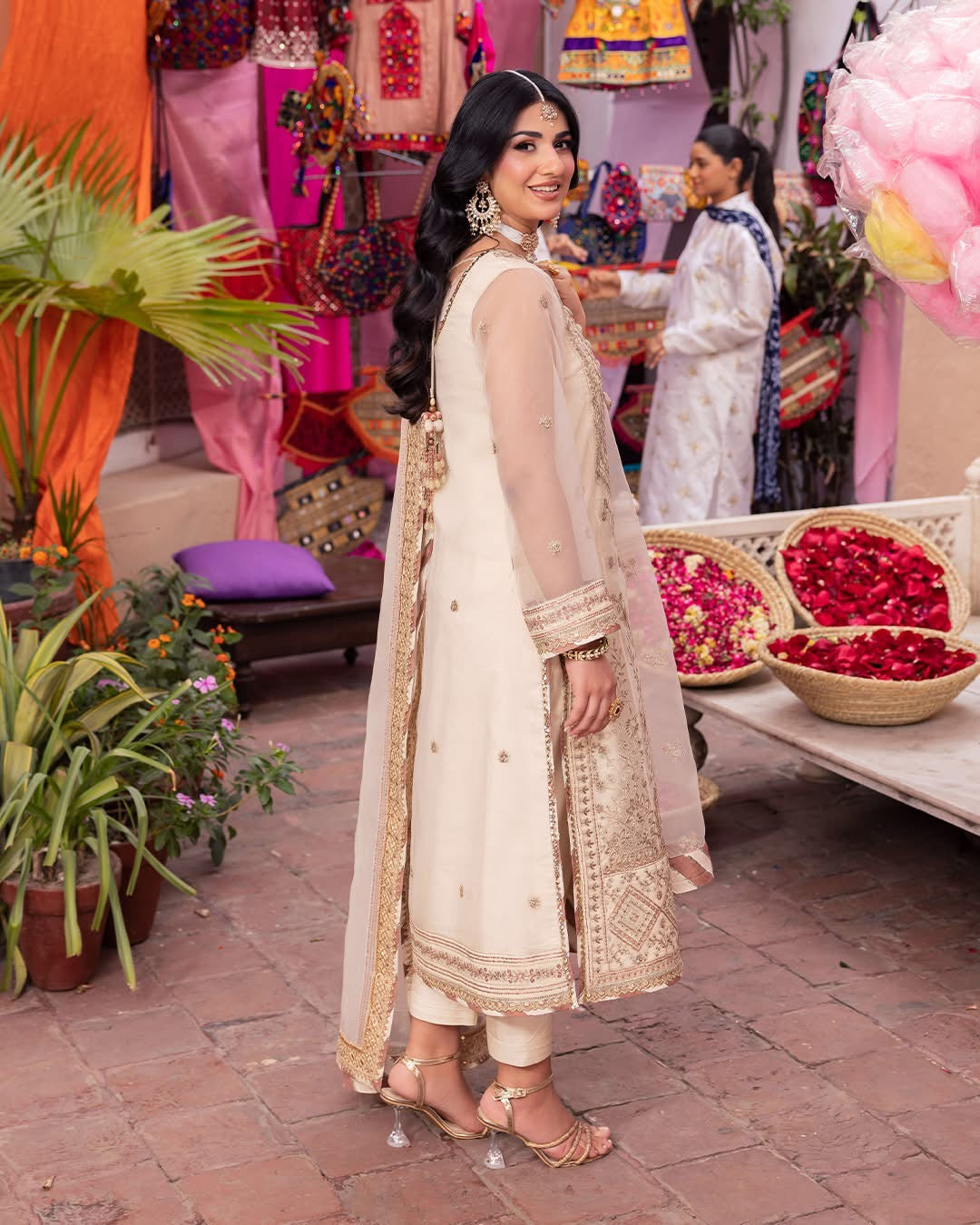 3PC-EMBROIDERED SUIT