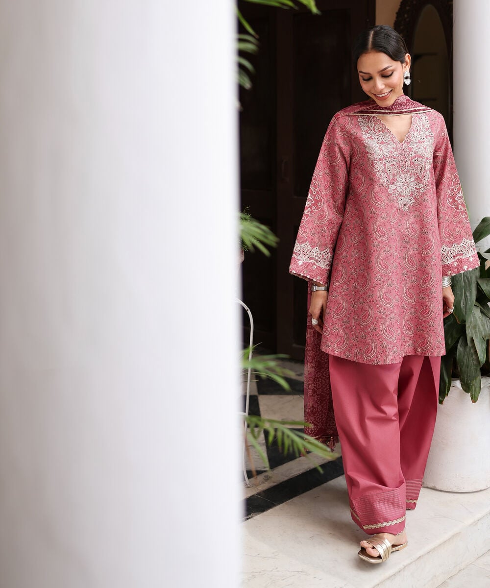 Unstitched-Zari Lawn