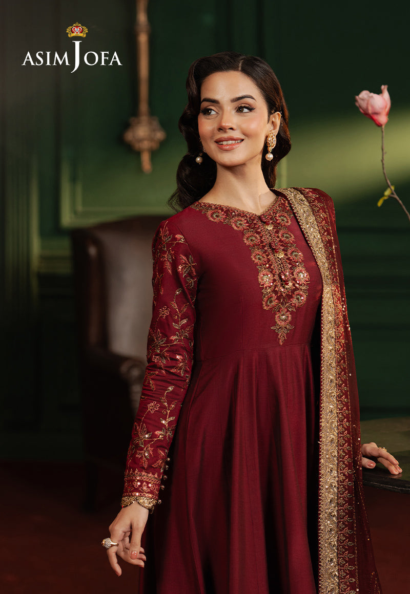3PC-EMBROIDERED COTTON SILK