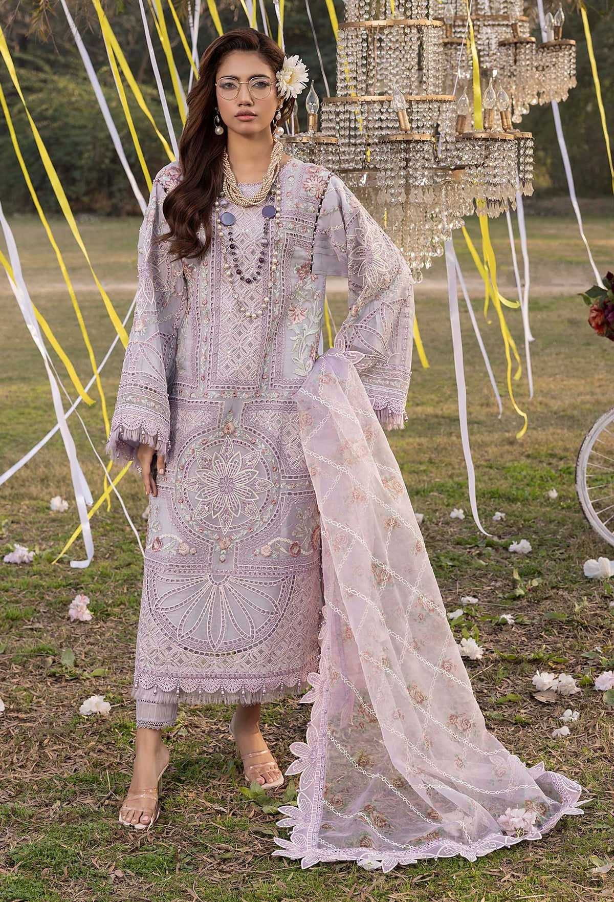 3 PC - EMBROIDERED LAWN COLLECTION