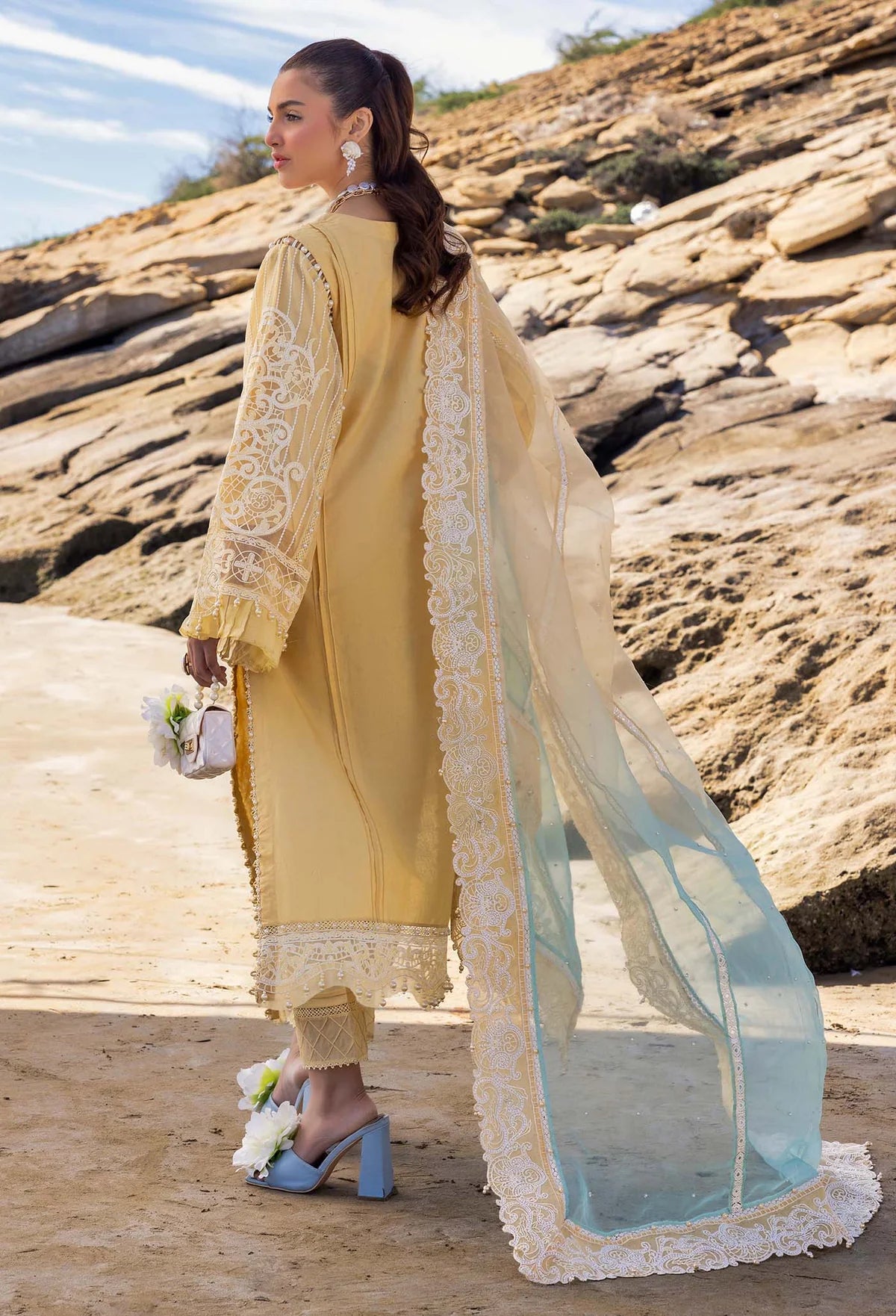 3 PC - EMBROIDERED LAWN