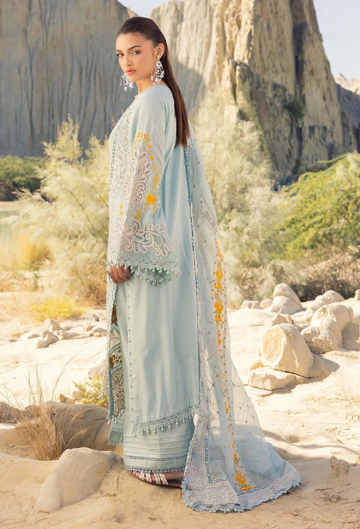 3 PC EMBROIDERED LAWN COLLECTION