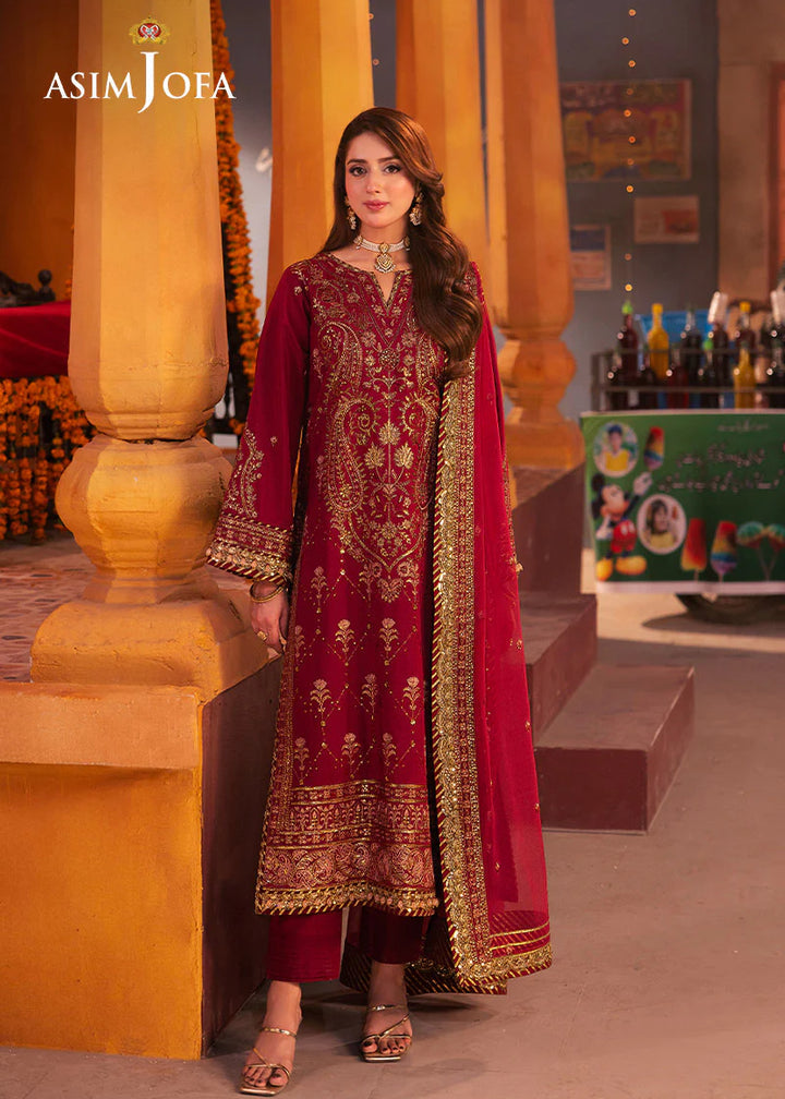 3PC-EMBROIDERED SUIT