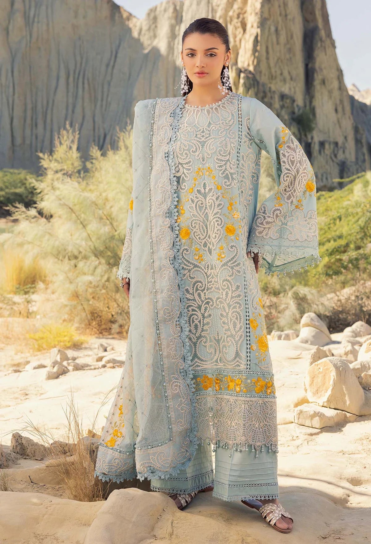 3 PC EMBROIDERED LAWN COLLECTION