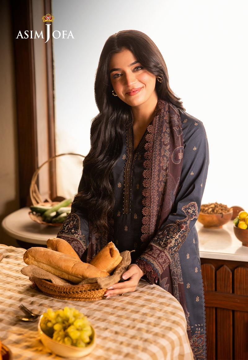 3PC-EMBROIDERED LAWN SUIT