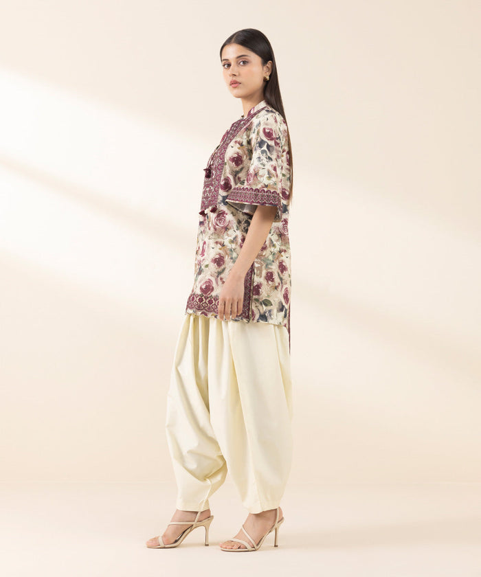 3PC-EMBROIDERED LAWN SUIT