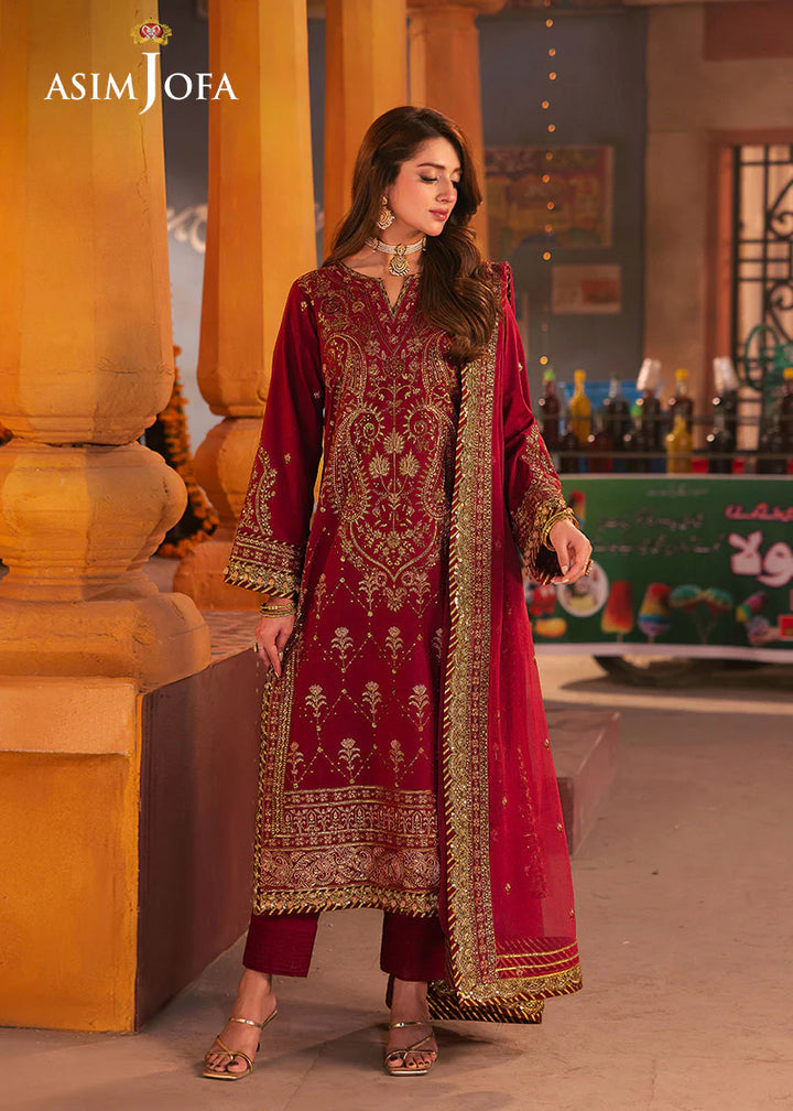 3PC-EMBROIDERED SUIT