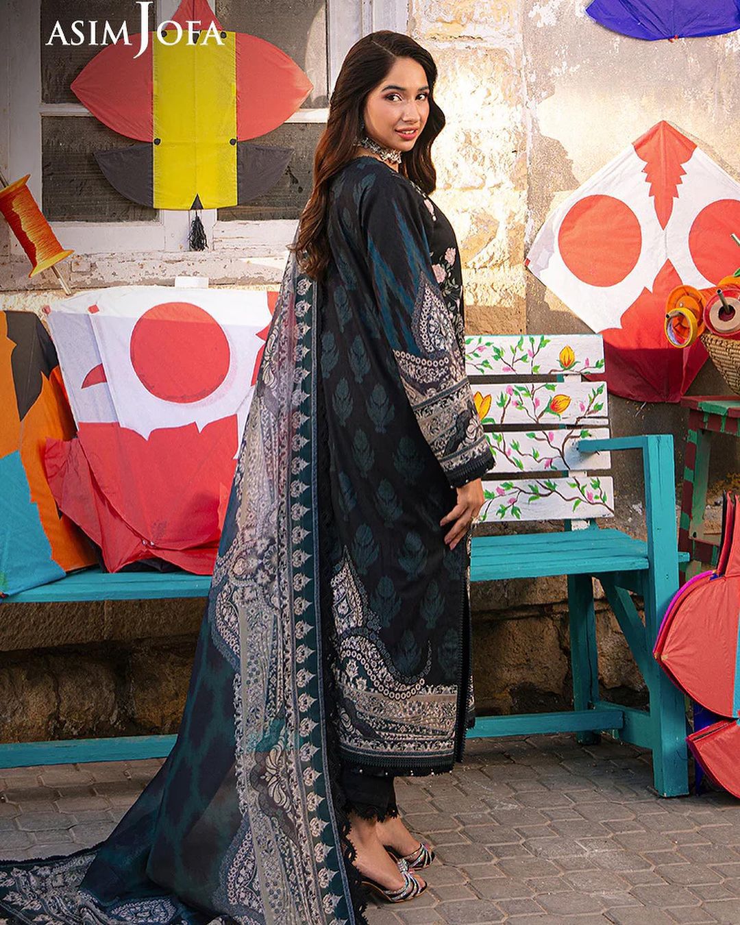3PC-PRINTED SUIT