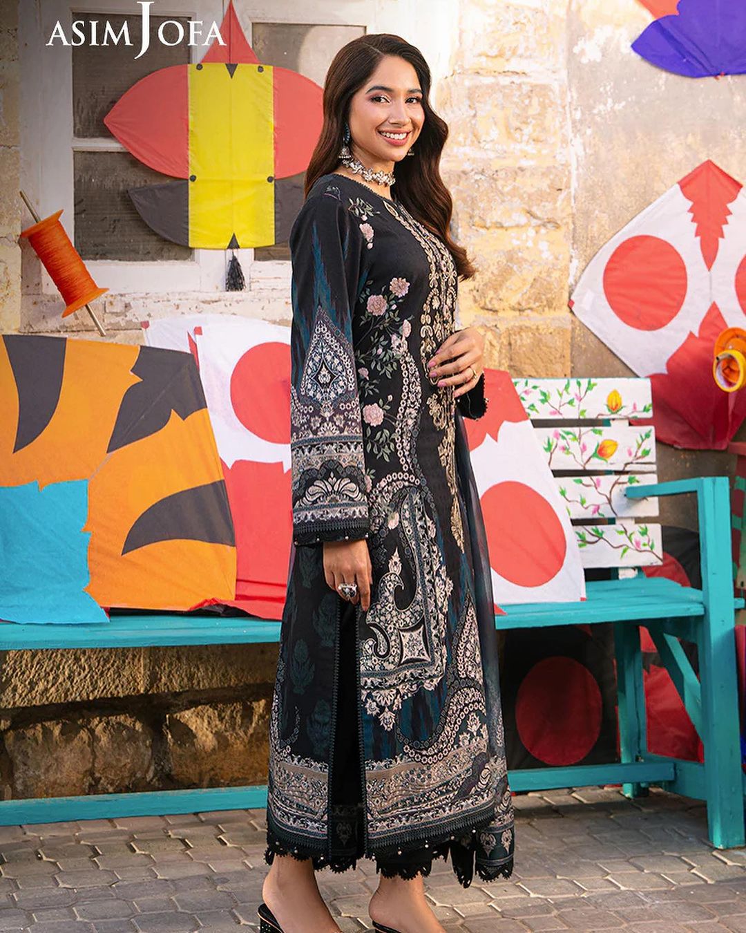 3PC-PRINTED SUIT