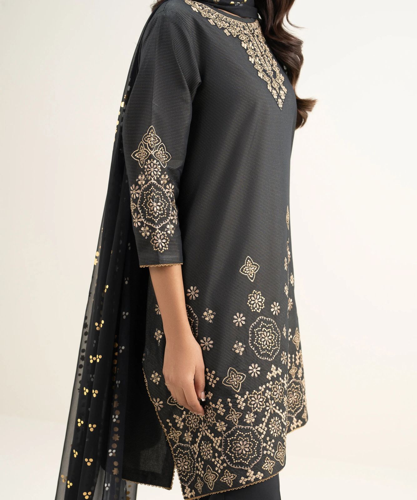 Unstitched - Embroidered Partywear