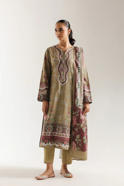 3 PC PRINTED SUIT