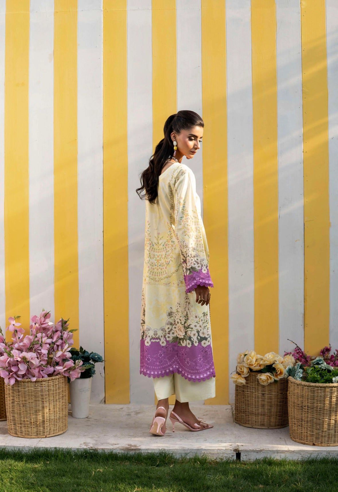 3 PC UNSTITCHED LAWN