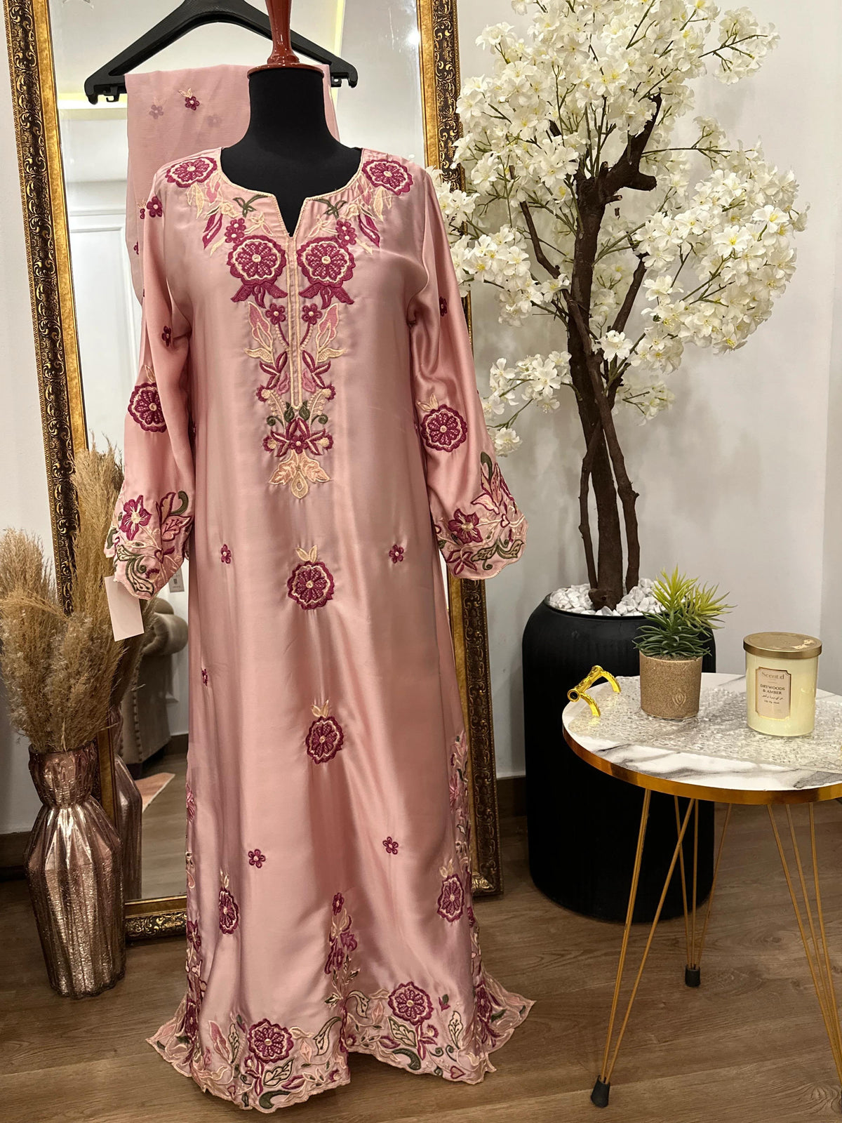 STITCHED | Embroidered Silk