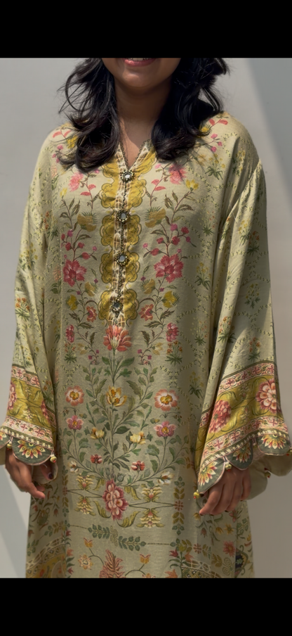 Stitched kafthan