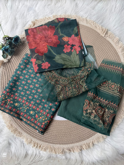 Unstitched - Silk Suit