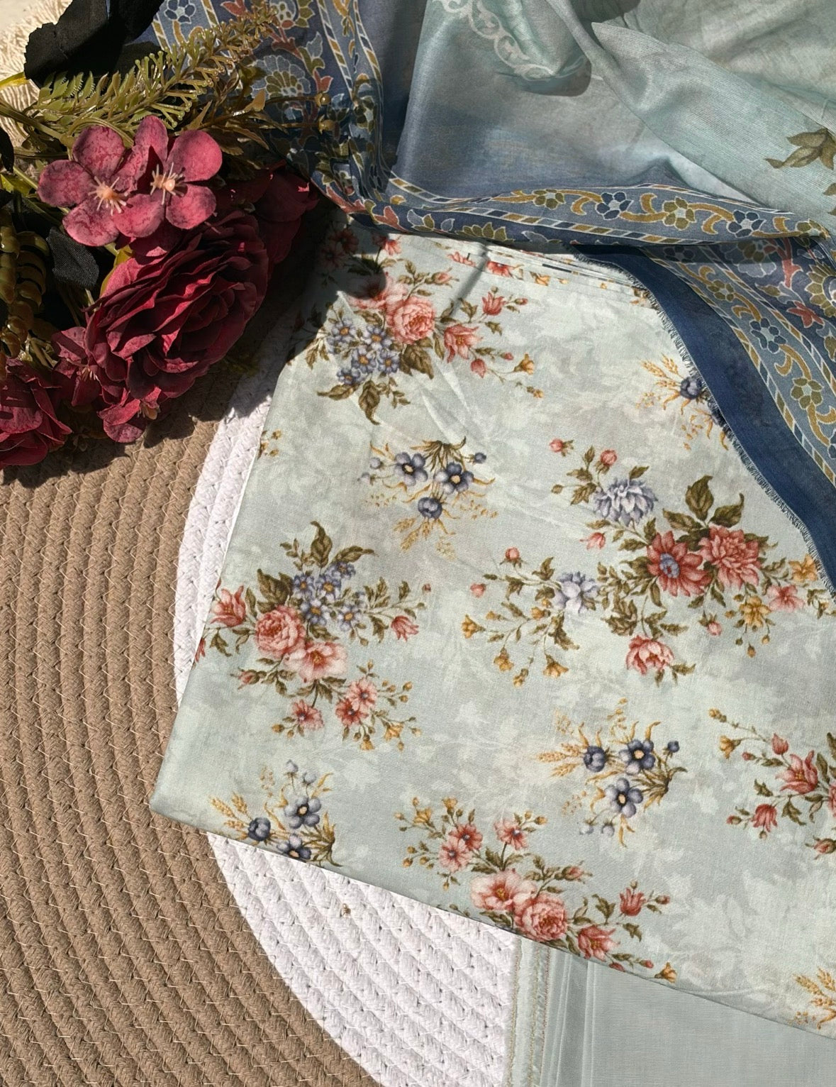 3 PC PRINTED LAWN