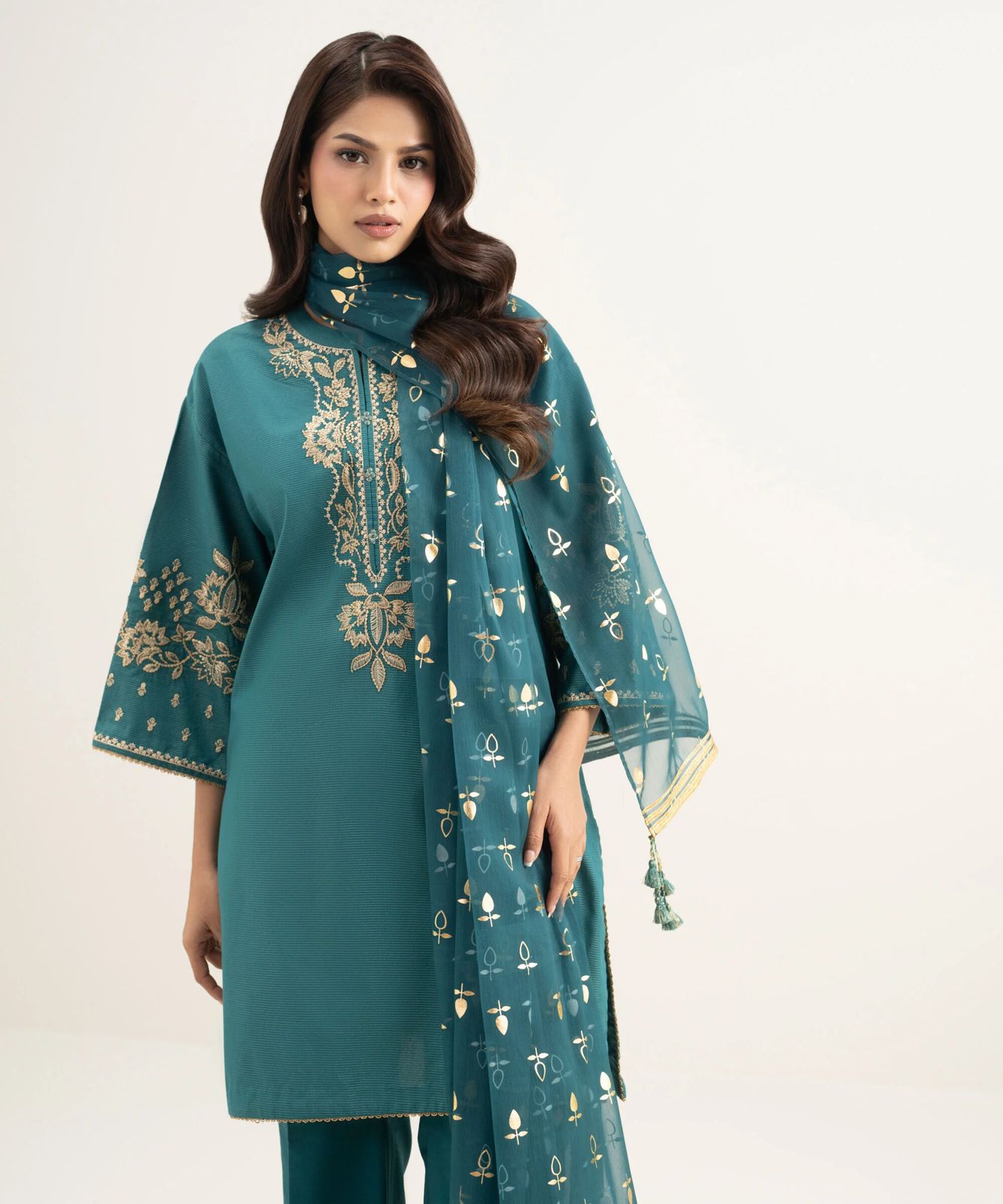 Unstitched - Embroidered Partywear