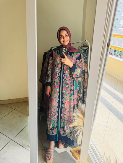 RTW - Printed Silk co od set