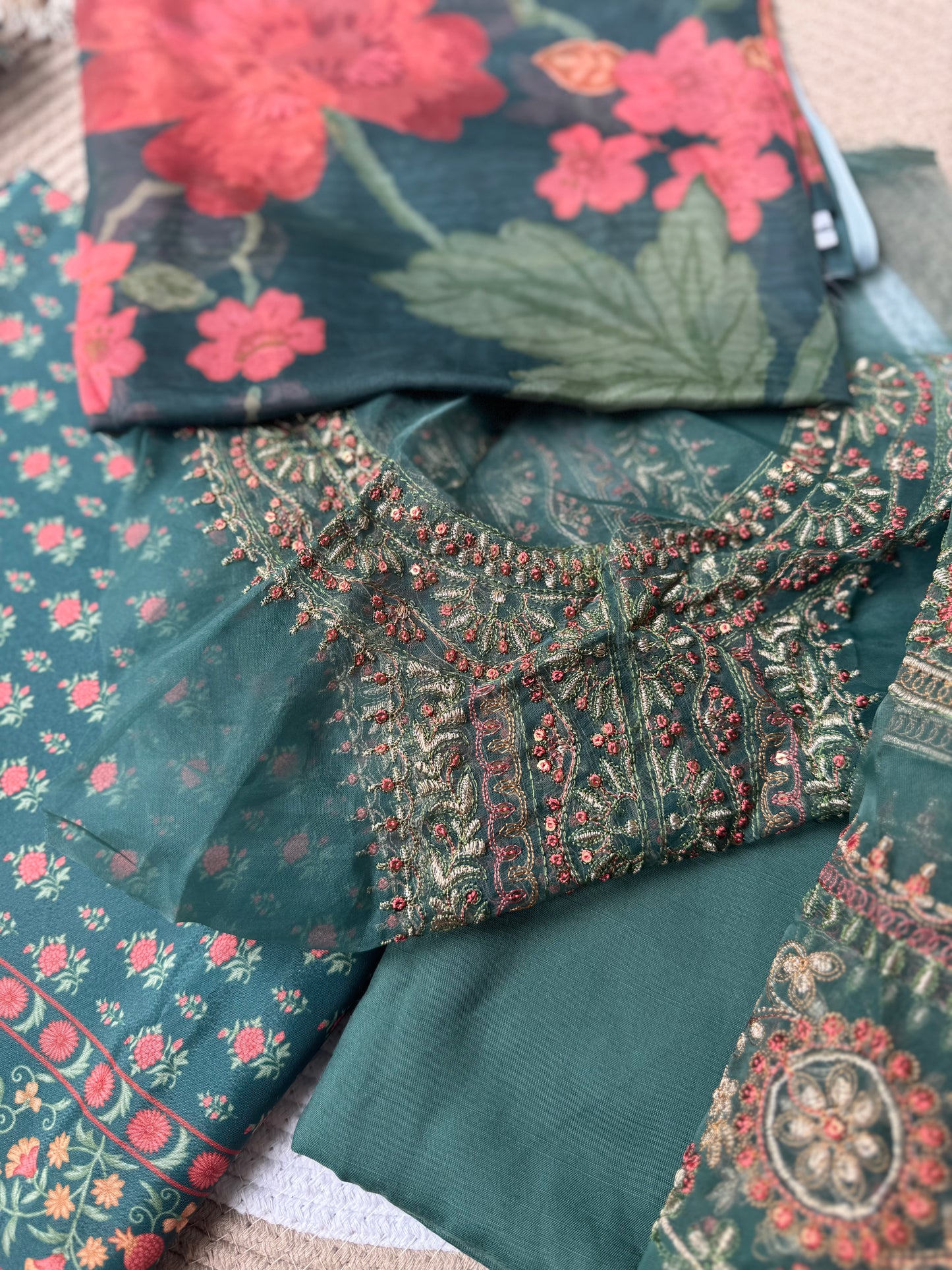 Unstitched - Silk Suit