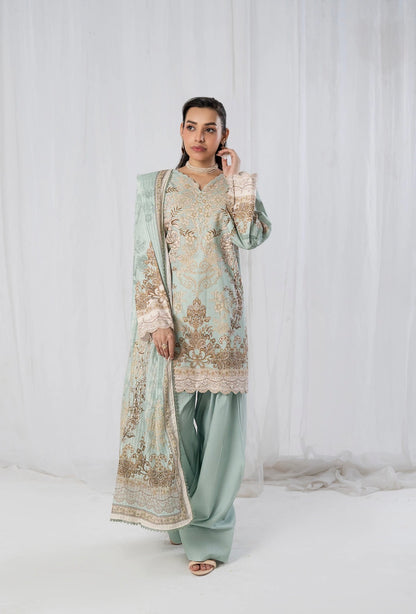 3 PC PRINTED SUIT