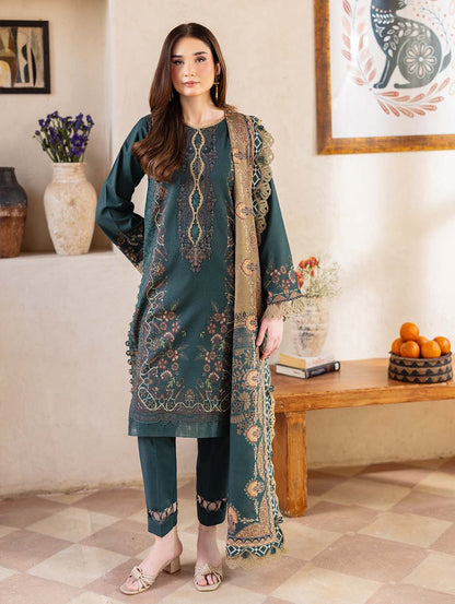 3PC - PRINTED LAWN SUIT