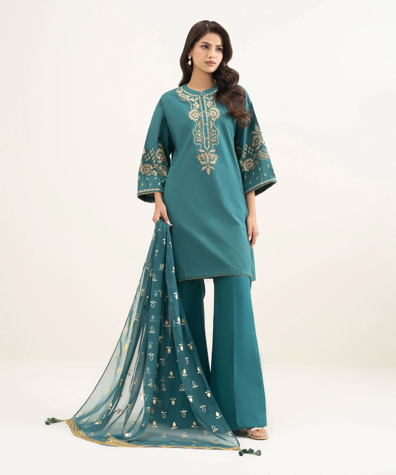 Unstitched - Embroidered Partywear