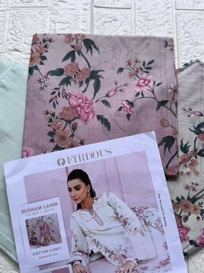 3 PC UNSTITCHED LAWN SUIT COLLECTION