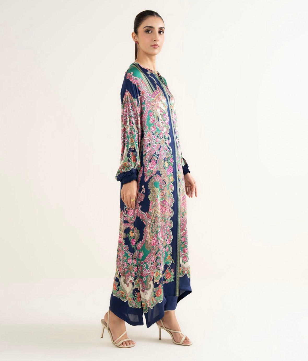 RTW - Printed Silk co od set
