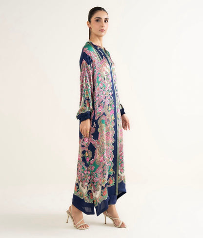 RTW - Printed Silk co od set