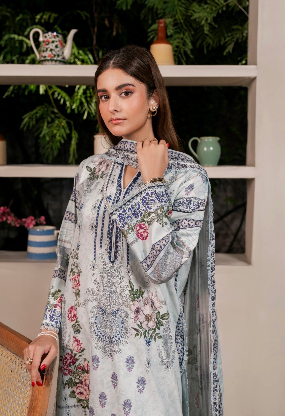 3 PC PRINTED LAWN
