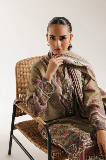 3 PC PRINTED SUIT