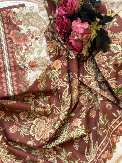 3 PC PRINTED SUIT