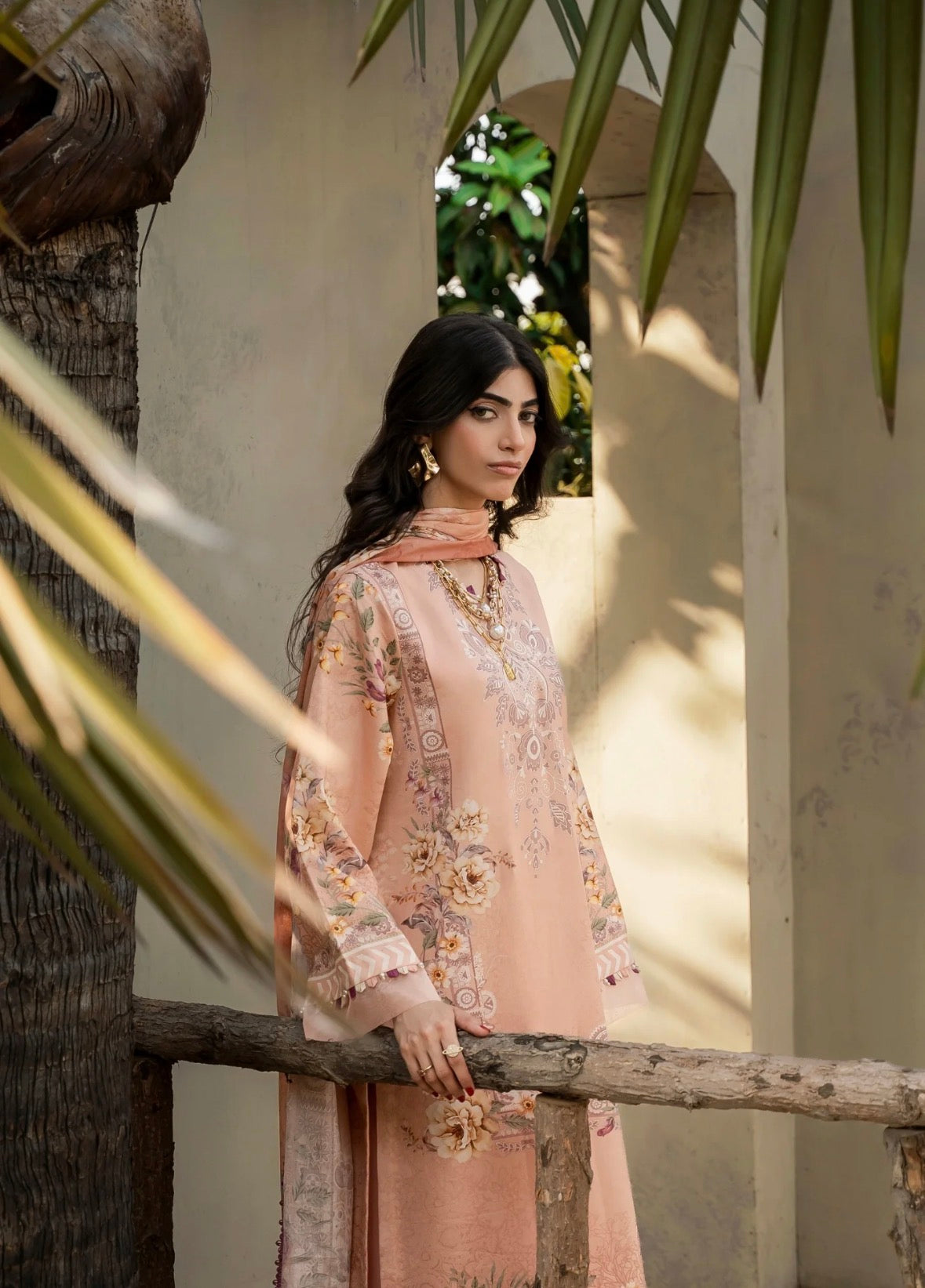 3 PC PRINTED SUIT