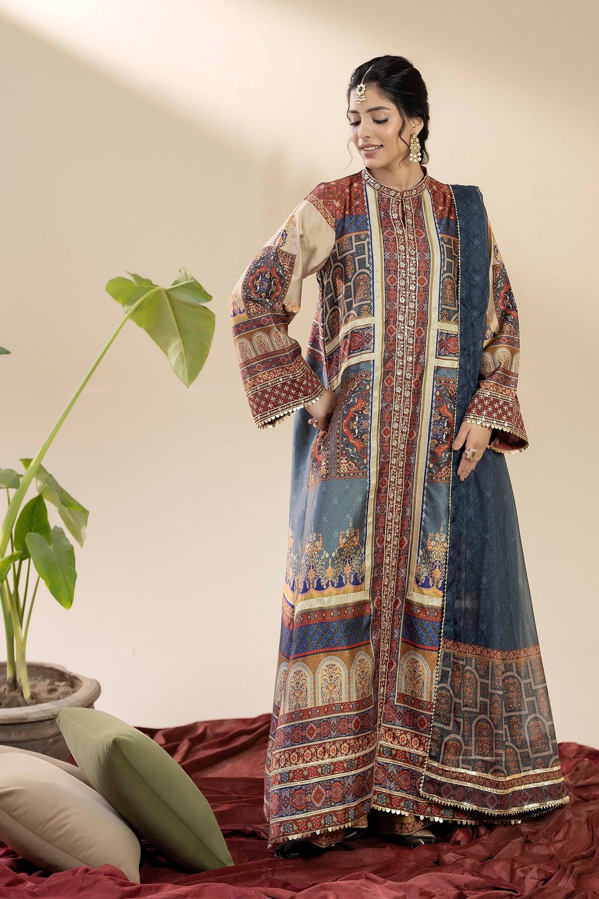3pc-Silk Suit