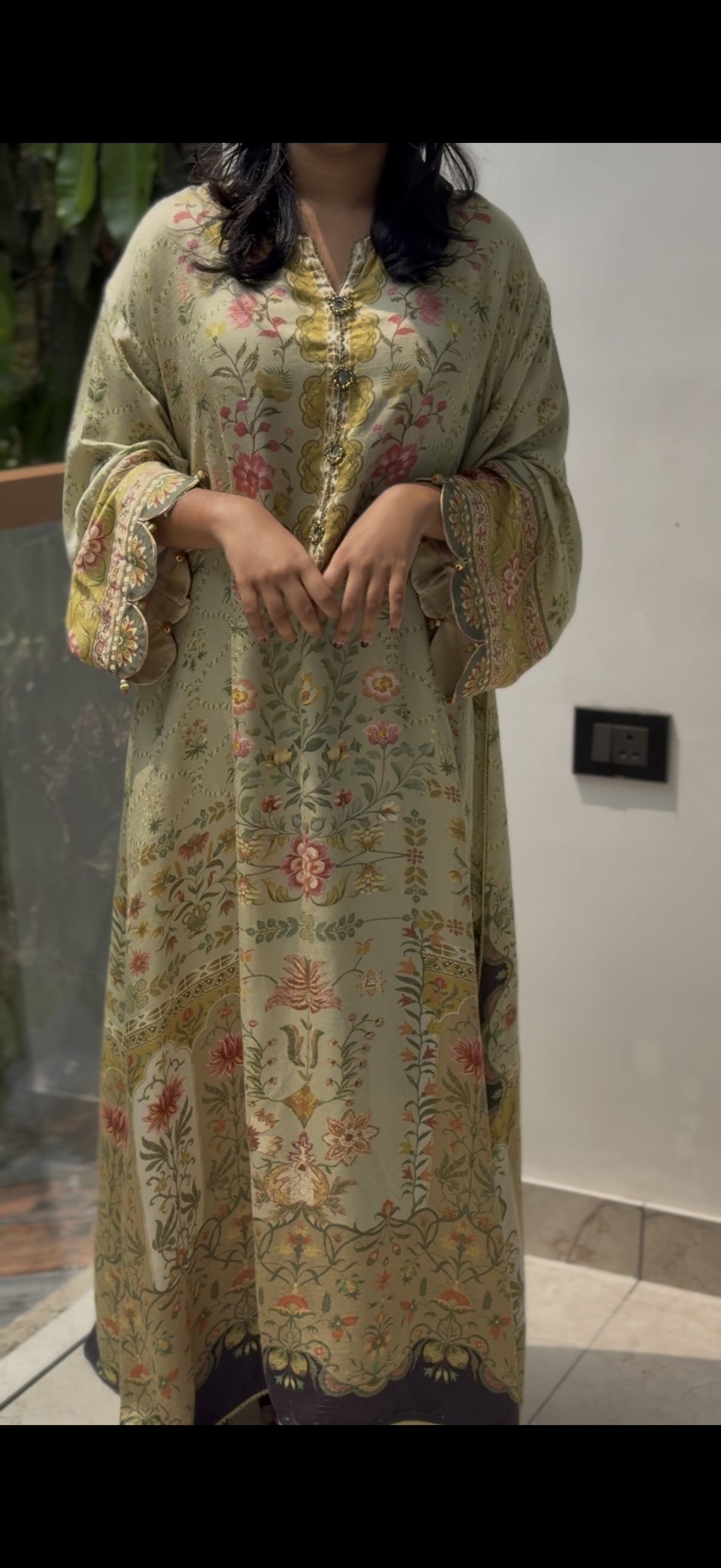 Stitched kafthan