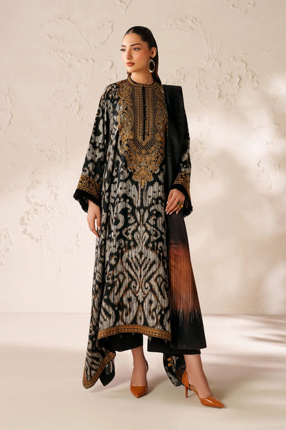 EMBROIDERED VISCOSE SILK