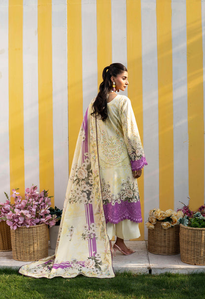 3 PC UNSTITCHED LAWN