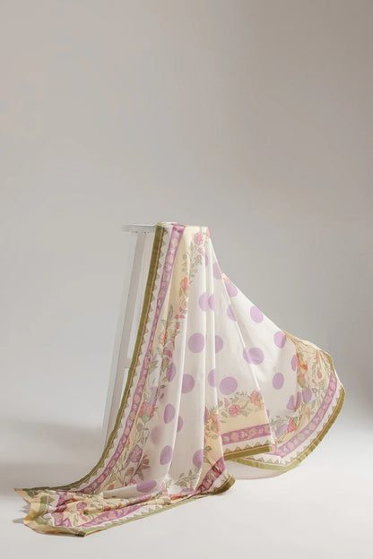 3PC-PRINTED LAWN SUIT