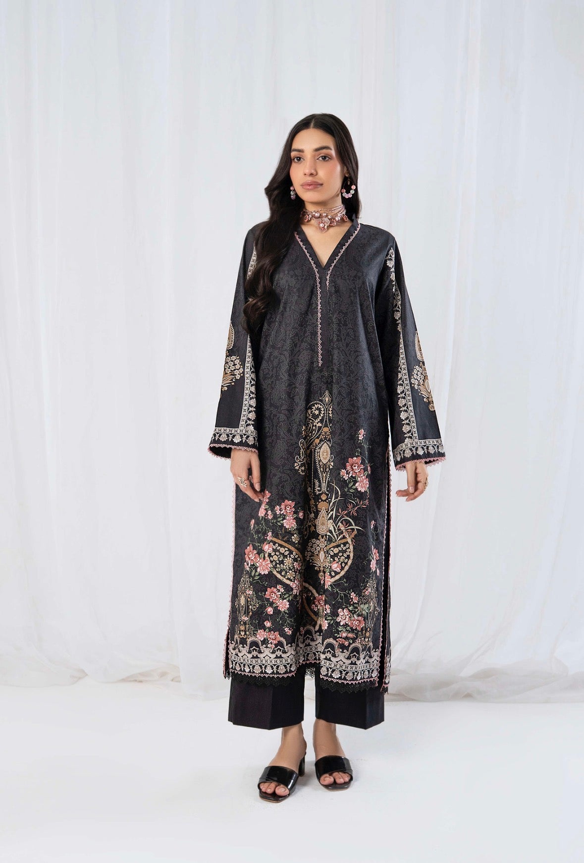 3 PC PRINTED SUIT