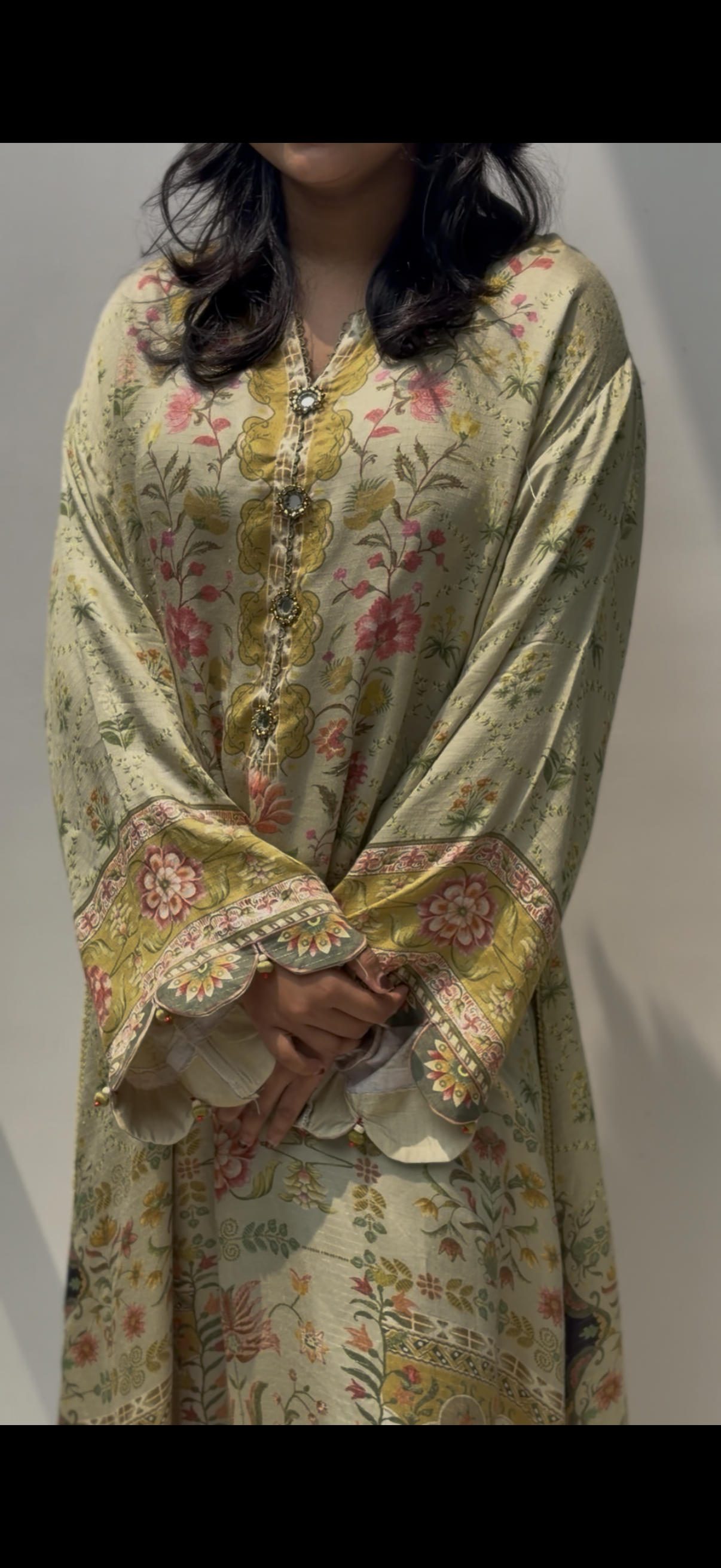 Stitched kafthan