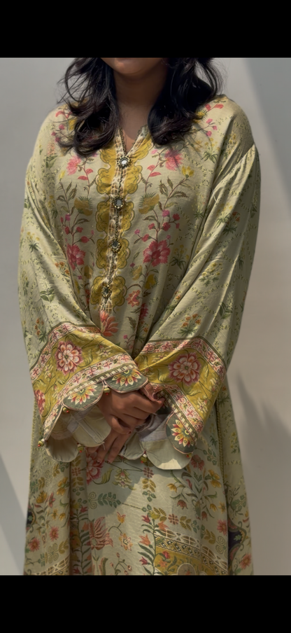 Stitched kafthan