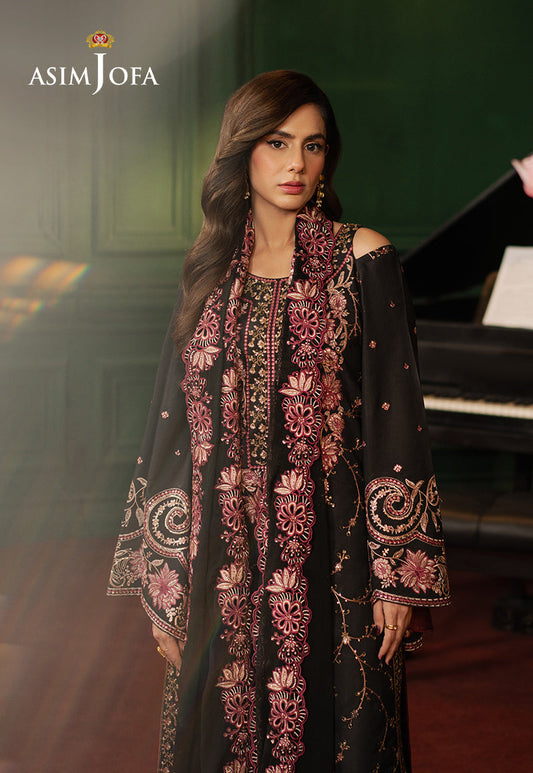 3PC-EMBROIDERED SILK SUIT