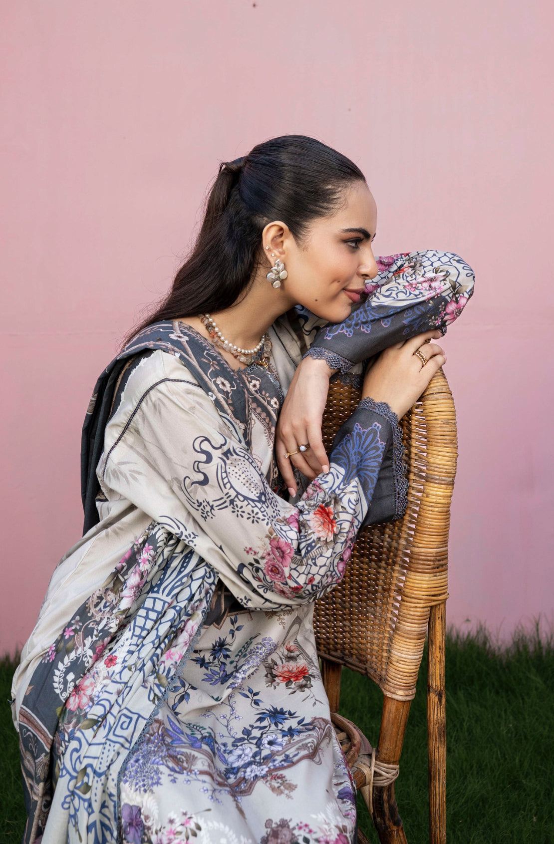 3 PC UNSTITCHED LAWN