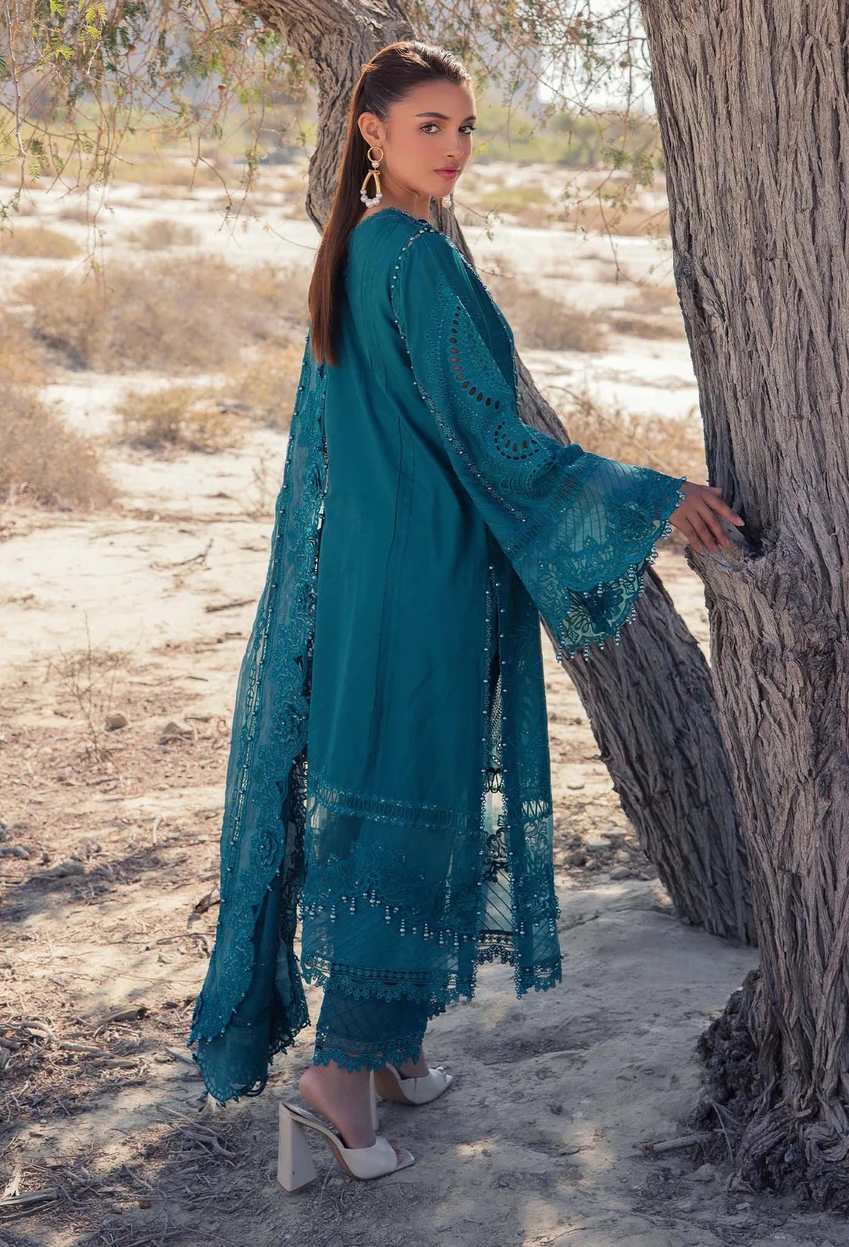 3 PC - EMBROIDERED LAWN