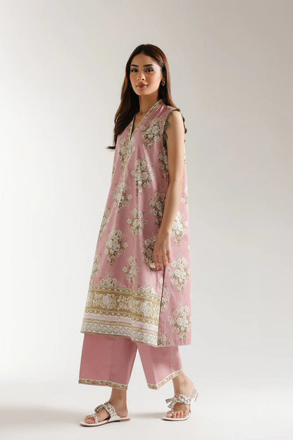 3PC-PRINTED LAWN SUIT