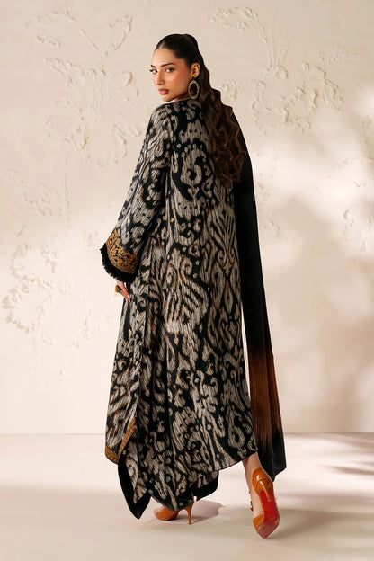 EMBROIDERED VISCOSE SILK